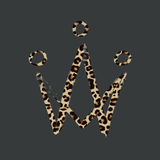 Leopard Crown Black Sweater
